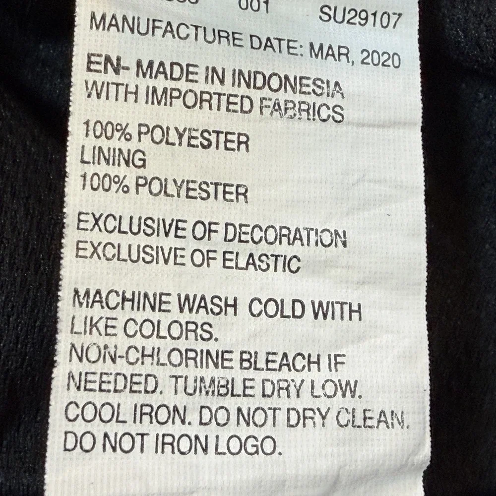 Nike Swim Trunks Mens Sz Small Black Elastic Drawstring Waist Mesh Lined Pockets